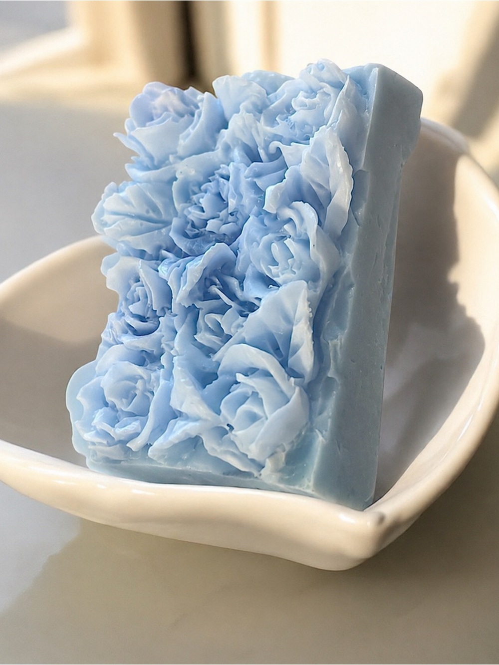 Lavender soap 2x3in 4oz donkey milk & shea butter